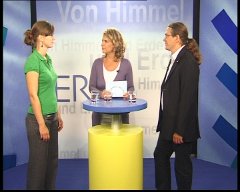 Henriette Labsch, Moderatorin Waltraud Riemer, Florian Dallmann